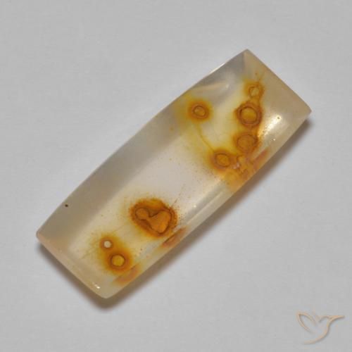 Cuarzo con marcasita Multicolor natural de 7.80 ct, Corte Baguette, Transparente
