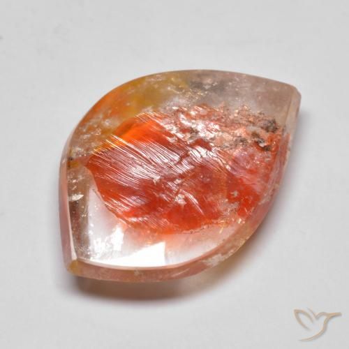 Cuarzo con marcasita Multicolor natural de 14.85 ct, Elegante, Transparente