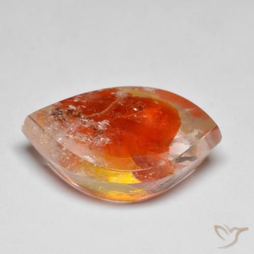 Cuarzo con marcasita Multicolor natural de 14.85 ct, Elegante, Transparente