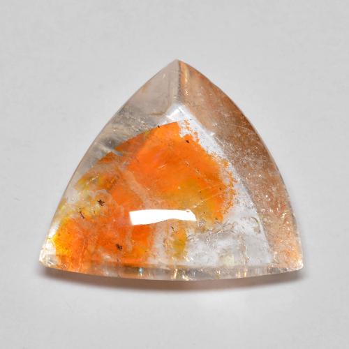 Cuarzo con marcasita Multicolor natural de 4.96 ct, Trillón, Transparente