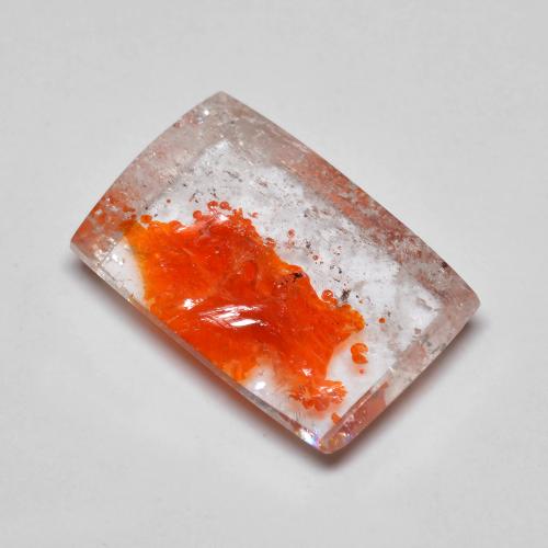 Cuarzo con marcasita Multicolor natural de 6.46 ct, Corte Baguette, Transparente