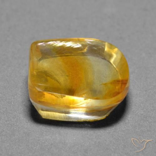Cuarzo con marcasita Multicolor natural de 12.05 ct, Elegante, Transparente