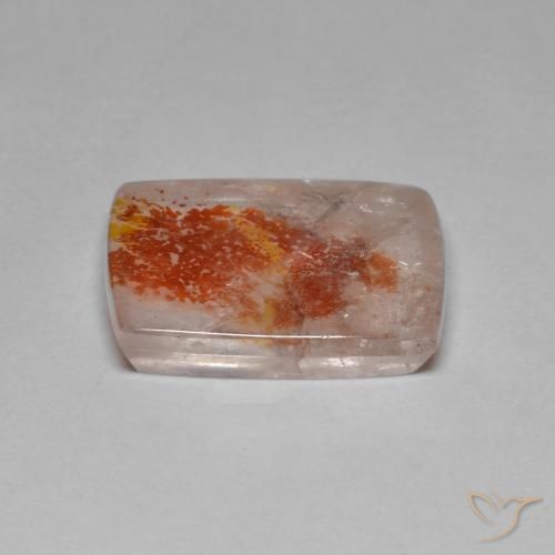 Cuarzo con marcasita Multicolor natural de 9.82 ct, Corte Baguette, Transparente