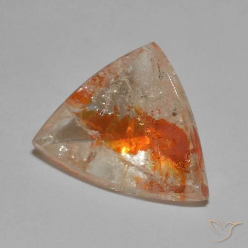 7.67ct Natural Multicolor Cuarzo con marcasita, Trillón, Transparente