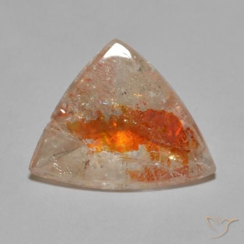 Cuarzo con marcasita Multicolor natural de 7.67 ct, Trillón, Transparente