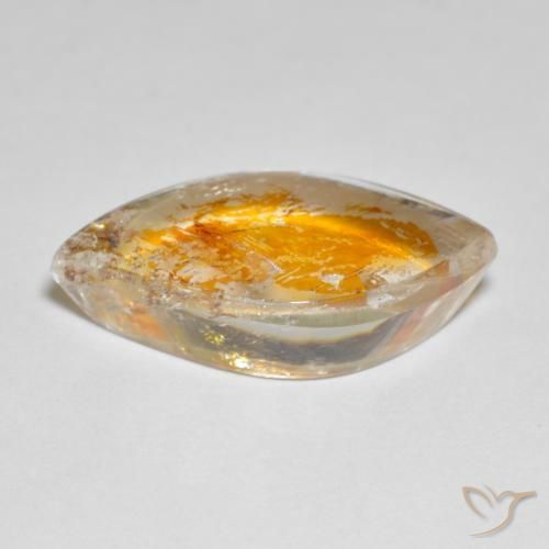 Cuarzo con marcasita Multicolor natural de 9.60 ct, Elegante, Transparente