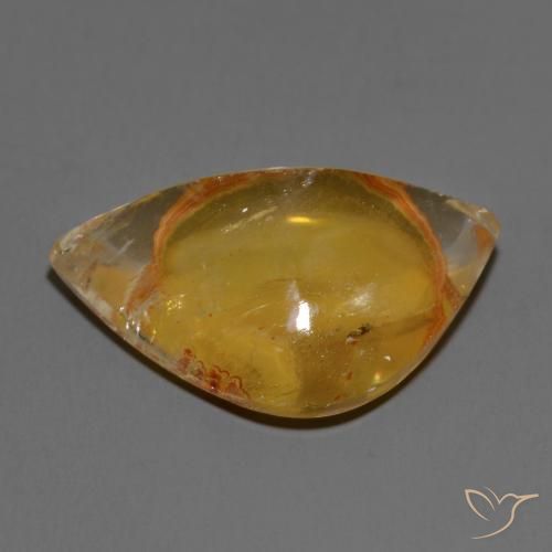 Cuarzo con marcasita Multicolor natural de 14.92 ct, Elegante, Transparente
