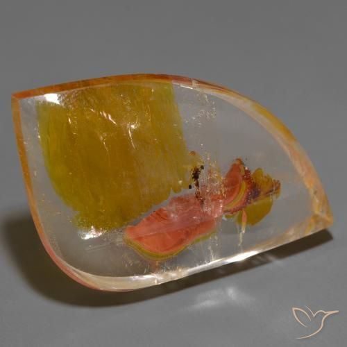 Cuarzo con marcasita Multicolor natural de 74.99 ct, Elegante, Transparente