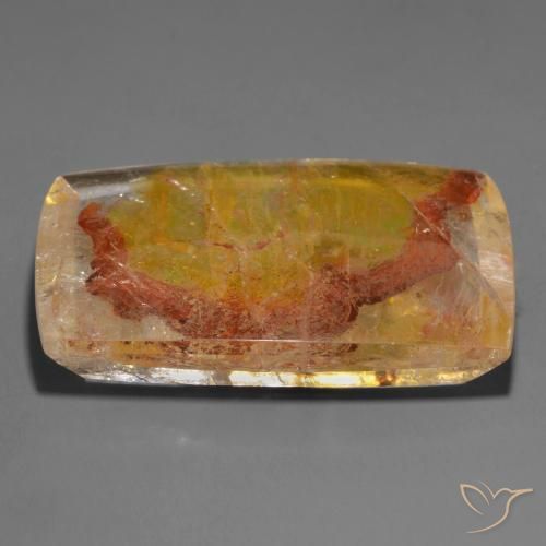 Cuarzo con marcasita Multicolor natural de 162.38 ct, Corte Baguette, Transparente