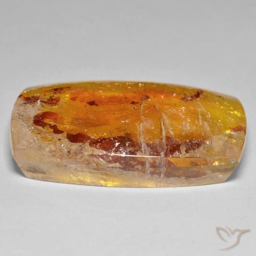Cuarzo con marcasita Multicolor natural de 63.38 ct, Forma Cojín, Transparente