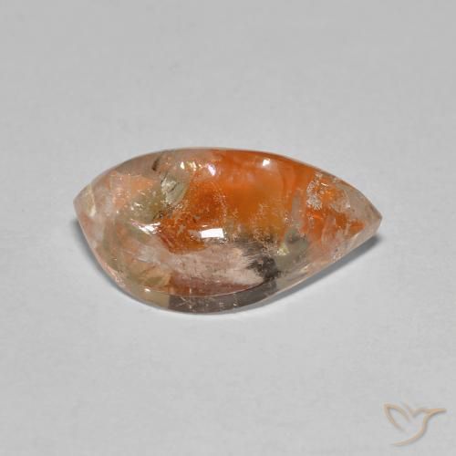 Cuarzo con marcasita Multicolor natural de 4.61 ct, Elegante, Transparente