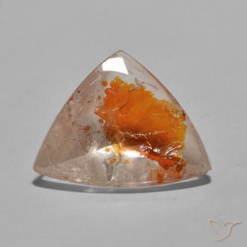 6.50ct Natural Multicolor Cuarzo con marcasita, Trillón, Transparente