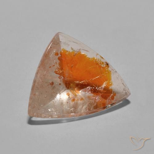 Cuarzo con marcasita Multicolor natural de 6.50 ct, Trillón, Transparente