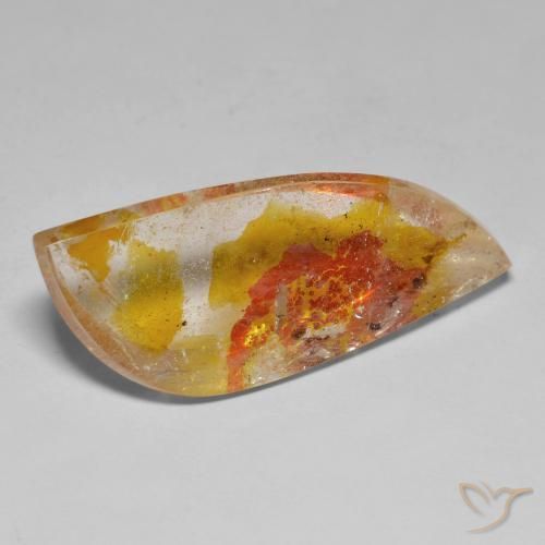 Cuarzo con marcasita Multicolor natural de 33.53 ct, Elegante, Transparente