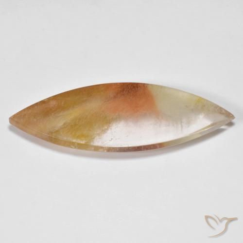 33.18ct Natural Multicolor Cuarzo con marcasita, Marquesa, Transparente