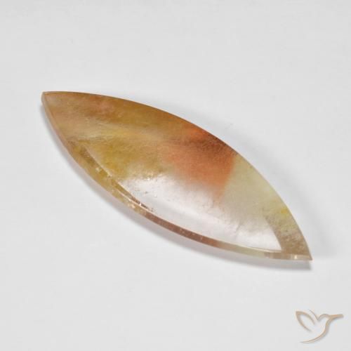 Cuarzo con marcasita Multicolor natural de 33.18 ct, Marquesa, Transparente