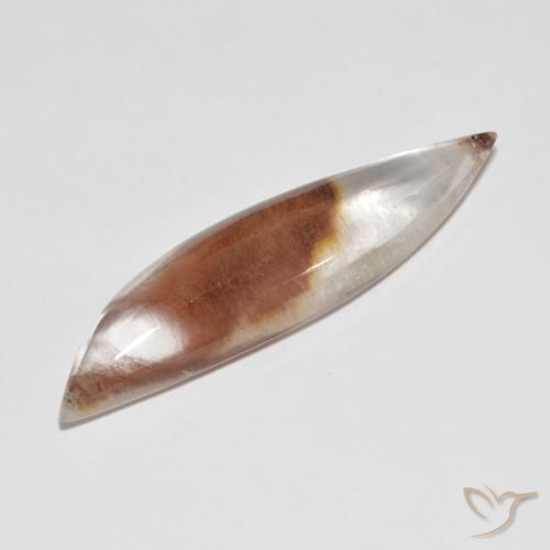 Cuarzo con marcasita Multicolor natural de 25.42 ct, Elegante, Translúcido