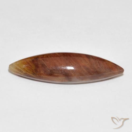 Cuarzo con marcasita Multicolor natural de 4.91 ct, Marquesa, Opaco
