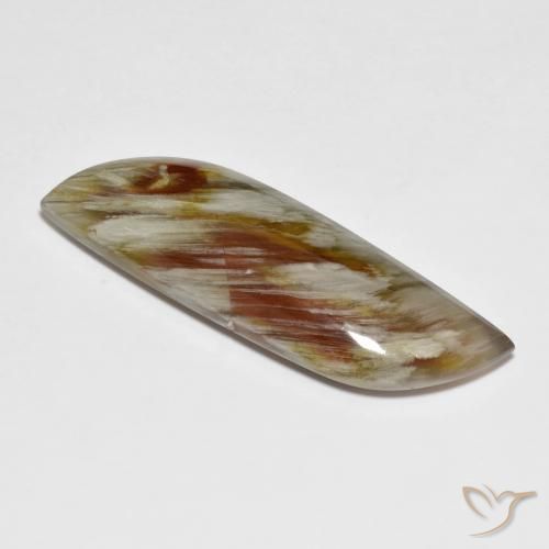 Cuarzo con marcasita Multicolor natural de 20.02 ct, Elegante, Opaco