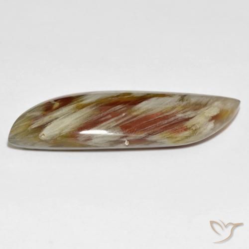 Cuarzo con marcasita Multicolor natural de 20.02 ct, Elegante, Opaco