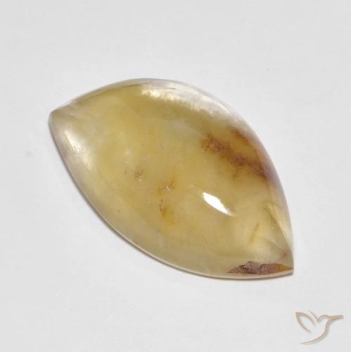 15.66ct Natural Multicolor Cuarzo con marcasita, Elegante, Translúcido