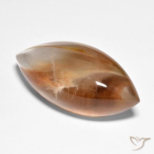 Cuarzo con marcasita Multicolor natural de 28.92 ct, Marquesa, Transparente