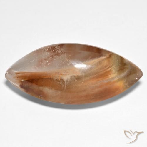 Cuarzo con marcasita Multicolor natural de 28.92 ct, Marquesa, Transparente