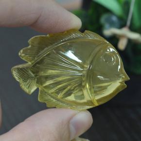 Cuarzo amarillo natural de 100,05 ct, forma elegante, transparente