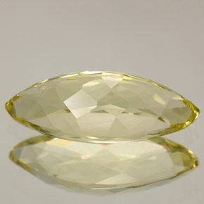Cuarzo Limón natural de 3.00 ct, Marquesa, VS