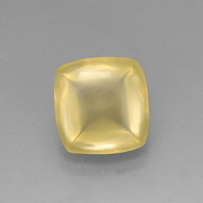 Cuarzo amarillo natural de 8,40 ct, transparente, transparente / translúcido