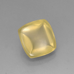Cuarzo amarillo natural de 8,40 ct, transparente, transparente / translúcido
