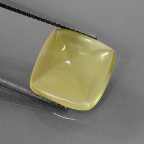 Cuarzo amarillo natural de 7,78 ct, transparente, transparente / translúcido