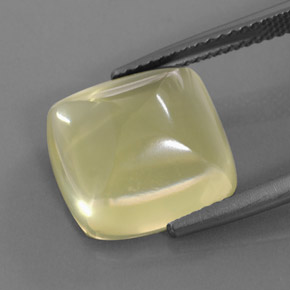 Cuarzo amarillo natural de 8,29 ct, transparente, transparente / translúcido
