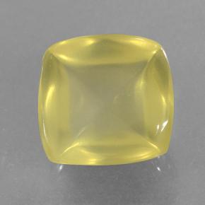 Cuarzo Limón natural de 8.61 ct, Corte Cojín, Transparente