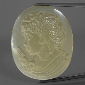 Cuarzo amarillo natural de 45,60 ct, forma elegante, transparente