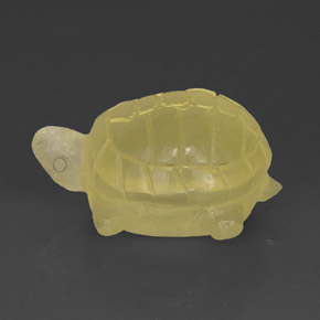 Cuarzo amarillo natural de 26,98 ct, transparente, transparente / translúcido