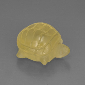 Cuarzo amarillo natural de 28,53 ct, transparente, transparente / translúcido