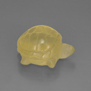 Cuarzo amarillo natural de 28,53 ct, transparente, transparente / translúcido