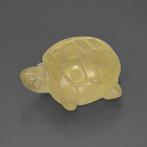 Cuarzo amarillo natural de 26,47 ct, transparente, transparente / translúcido