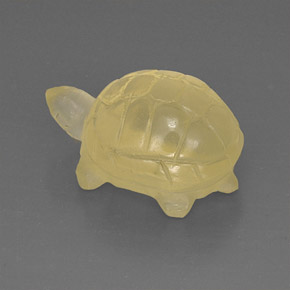 Cuarzo amarillo natural de 18,65 ct, transparente, transparente / translúcido
