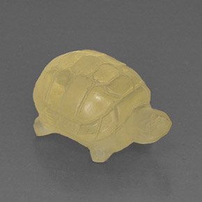 Cuarzo amarillo natural de 18,65 ct, transparente, transparente / translúcido