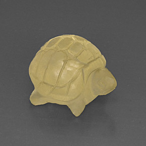 Cuarzo amarillo natural de 17,80 ct, transparente, transparente / translúcido