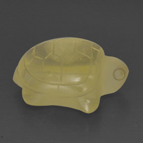Cuarzo amarillo natural de 24,91 ct, transparente, transparente / translúcido