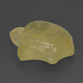 Cuarzo amarillo natural de 24,91 ct, transparente, transparente / translúcido