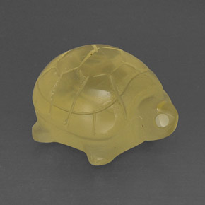 Cuarzo amarillo natural de 25,06 ct, transparente, transparente / translúcido