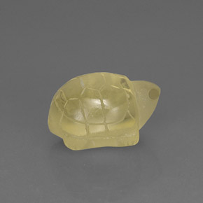 Cuarzo amarillo natural de 18,11 ct, transparente, transparente / translúcido