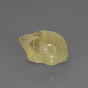 Cuarzo amarillo natural de 18,11 ct, transparente, transparente / translúcido