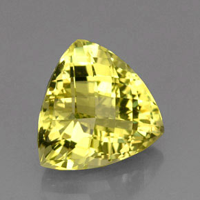 Cuarzo amarillo natural de 19,34 ct, trillón, VVS