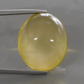 Cuarzo amarillo natural de 28,90 ct, transparente, transparente / translúcido