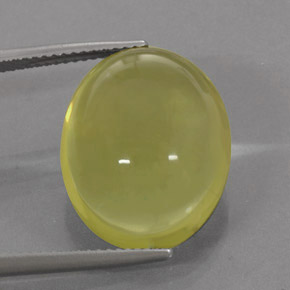 Cuarzo amarillo natural de 17,12 ct, transparente, transparente / translúcido